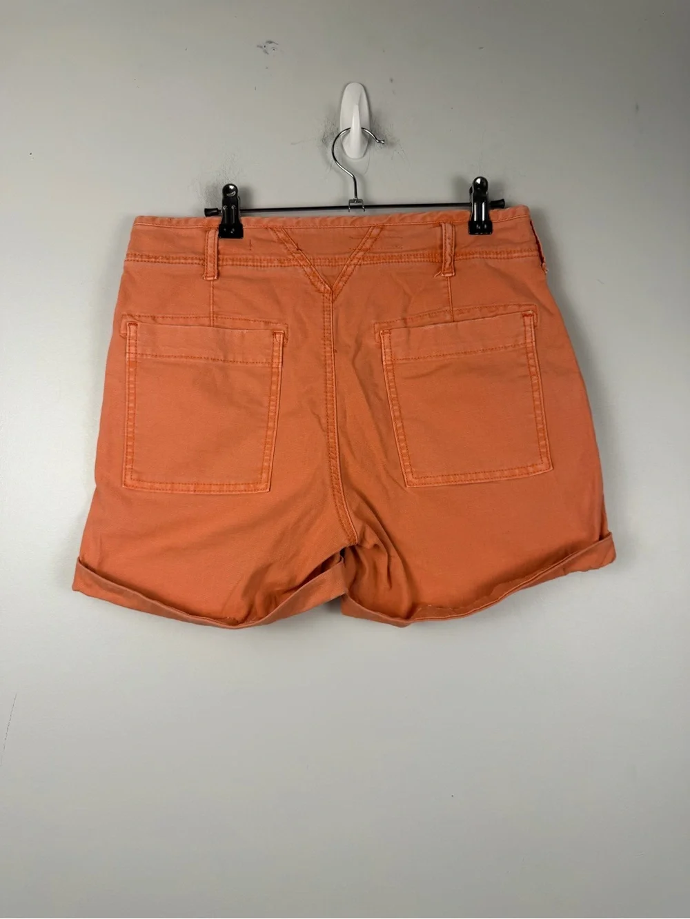 Anthropologie Pilcro Wanderer Shorts 5-Button Cargo High Waist Denim size 27